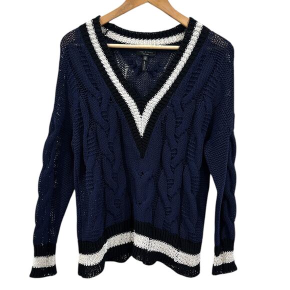 Rag & Bone Emma V-neck Sweater - Picture 6 of 8